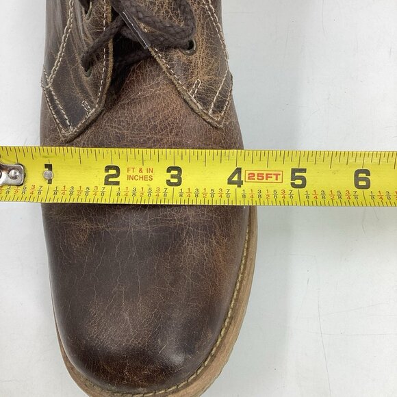 Bed Stu Mens Bench Made Distressed Brown Leather Chukka Boots Lace Up Size 8 main image 10